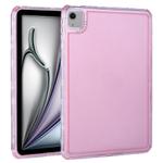 For iPad Air 13 2024 / Pro 12.9 2022 Dream 3 in 1 TPU Hybrid PC Tablet Case(Pink)