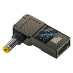 100W Computer Charging Digital Display Adapter, Specification:Type-C to DC5.5x2.5mm