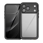 For iPhone 17 Pro Max RedPepper Waterproof Phone Case(Black)