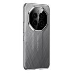 For Honor Magic7 Imitation Ultimate Design Plain Leather Paint PC Phone Case(Grey)