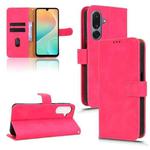 For Samsung Galaxy M36 5G Skin Feel Magnetic Flip Leather Phone Case(Rose Red)
