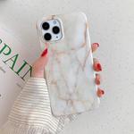 For iPhone 12 Pro Max Marble Pattern Soft TPU Protective Case(Yellow Veins)