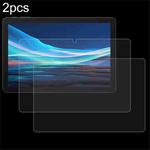 For Callsky Ctab 10.1 2pcs 9H 0.3mm Explosion-proof Tempered Glass Film