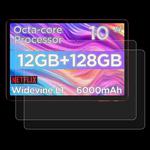 For Callsky Tab Ctab 10 10.1 inch 2pcs 9H 0.3mm Explosion-proof Tempered Glass Film