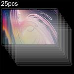 For DEERTIME E15 / E6 / E9 10.1 25pcs 9H 0.3mm Explosion-proof Tempered Glass Film