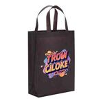Orange Alphabet Printed Non-woven Fabric Bag Print On Your Demand, Size:41x35x12cm(Coffee)