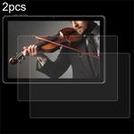 For Hasskya Tablet K70 Kids 10.1 2pcs 9H 0.3mm Explosion-proof Tempered Glass Film