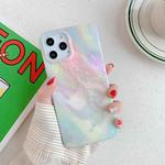 For iPhone 12 mini Marble Pattern Soft TPU Protective Case(Colorful)