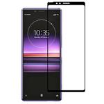 For Sony Xperia 1 Silk Printing High Aluminum Full Screen Tempered Glass Film