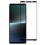 For Sony Xperia 1 V Silk Printing High Aluminum Full Screen Tempered Glass Film