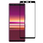 For Sony Xperia 5 Silk Printing High Aluminum Full Screen Tempered Glass Film