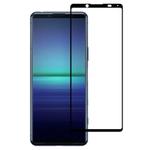 For Sony Xperia 5 II Silk Printing High Aluminum Full Screen Tempered Glass Film