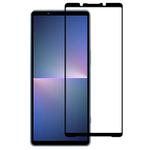 For Sony Xperia 5 V Silk Printing High Aluminum Full Screen Tempered Glass Film