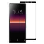 For Sony Xperia 10 II Silk Printing High Aluminum Full Screen Tempered Glass Film