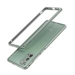 For Samsung Galaxy Note20 Aluminum Alloy Shockproof Protective Bumper Frame(Ice Mint)