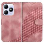 For Itel A90 Elephant Head Embossed Phone Leather Case with Lanyard(Pink)