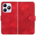 For Itel A90 Elephant Head Embossed Phone Leather Case with Lanyard(Red)
