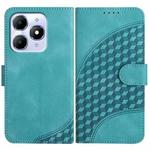 For Itel A90 Elephant Head Embossed Phone Leather Case with Lanyard(Light Blue)