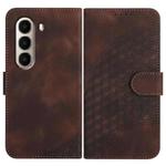 For Itel A95 5G Elephant Head Embossed Phone Leather Case with Lanyard(Coffee)