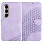 For Itel A95 5G Elephant Head Embossed Phone Leather Case with Lanyard(Light Purple)
