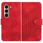 For Itel A95 5G Elephant Head Embossed Phone Leather Case with Lanyard(Red)
