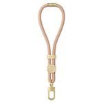 DUX DUCIS Garden Series Swastika Pattern Adjustable Short Phone Lanyard(Amber Color)