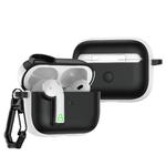 For AirPods Pro 2 Colorful Lock Earphones Protective Case(White)