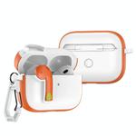 For AirPods Pro 2 Colorful Lock Earphones Protective Case(Orange)