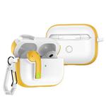 For AirPods Pro 2 Colorful Lock Earphones Protective Case(Yellow)