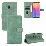 For Xiaomi Redmi 8A Solid Color Skin Feel Magnetic Buckle Horizontal Flip Calf Texture PU Leather Case with Holder & Card Slots & Wallet(Green)