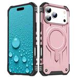 For iPhone 17 Pro Max Straship MagSafe TPU Hybrid PC Phone Case(Rose Gold)