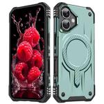 For iPhone 17 Straship MagSafe TPU Hybrid PC Phone Case(Midnight Green)