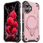 For iPhone 17 Straship MagSafe TPU Hybrid PC Phone Case(Rose Gold)