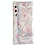For Honor V Purse Shell Texture Flower Pattern Protective Phone Case(Floral)