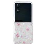 For Xiaomi Mix Flip Shell Texture Flower Pattern Protective Phone Case(Floral)