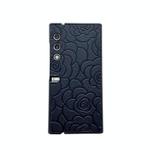 For Honor V Purse Impression Camellia Pattern Protective Phone Case(Black)