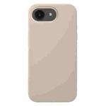 For iPhone 16e Liquid Silicone Phone Case(Pebble)