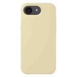 For iPhone 16e Liquid Silicone Phone Case(Custard)