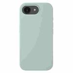 For iPhone 16e Liquid Silicone Phone Case(Emerald Green)