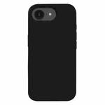 For iPhone 16e Liquid Silicone Phone Case(Black)