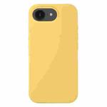 For iPhone 16e Liquid Silicone Phone Case(Yellow)