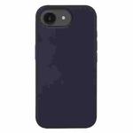 For iPhone 16e Liquid Silicone Phone Case(Midnight Blue)