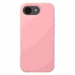 For iPhone 16e Liquid Silicone Phone Case(Cherry Blossom Pink)