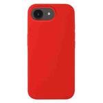 For iPhone 16e Liquid Silicone Phone Case(Red)
