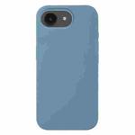 For iPhone 16e Liquid Silicone Phone Case(Azure Blue)