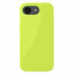 For iPhone 16e Liquid Silicone Phone Case(Brilliant Green)