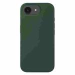 For iPhone 16e Liquid Silicone Phone Case(Clover Green)