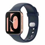 For OPPO Watch 41mm Silicone Watch Band(Midnight Blue)