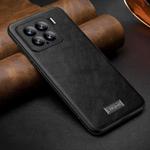 For Xiaomi 15 SULADA Shockproof TPU Hybrid Handmade Leather Phone Case(Black)