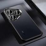 For Huawei Pura 80 5G SULADA Skin Feel Matte Shockproof Phone Case(Black)